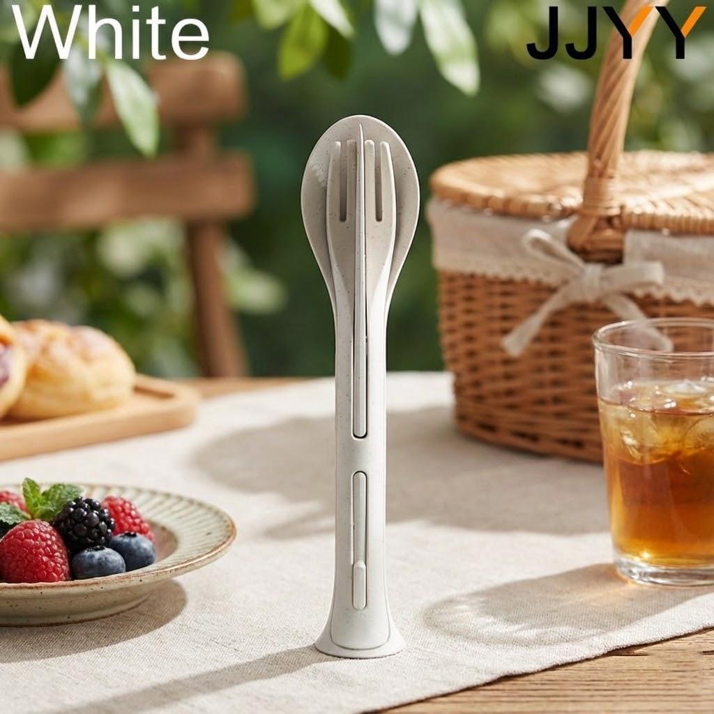 Portable 3PCS Eco-Friendly Wheat Straw Cutlery Set Travel Detachable Dinnerware Picnic Camping Tableware Set білий
Portable 3PCS Eco-Friendly Wheat Straw Cutlery Set Travel Detachable Dinnerware Picnic Camping Tableware Set білий