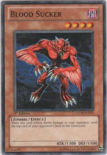 Английская версия Blood Sucker Storm of Ragnarok 1st Edition Common Yu-Gi-Oh (STOR-EN093) - - -
Английская версия Blood Sucker Storm of Ragnarok 1st Edition Common Yu-Gi-Oh (STOR-EN093) - - -