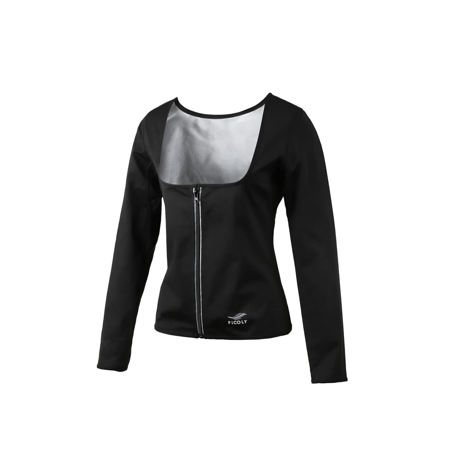 FiCOLY Сауна с длинным рукавом больших размеров Костюм для йоги и сауны Женский костюм, Уменьшающий пот, Стираемый, В наличии, Топ, Бег, Ходьба, FSTW-3 (L) чёрный
FiCOLY Сауна с длинным рукавом больших размеров Костюм для йоги и сауны Женский костюм, Уменьшающий пот, Стираемый, В наличии, Топ, Бег, Ходьба, FSTW-3 (L) чёрный