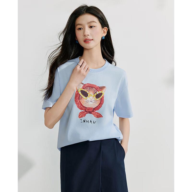 INMAN Women s Printed Short Sleeve Cotton T-shirt S
INMAN Women s Printed Short Sleeve Cotton T-shirt S