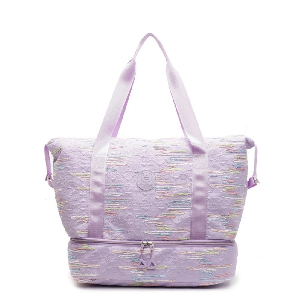 Dry and Wet Separation Weekender Bag Multi Functional Handbag Fashion Travel Bag for Women фіолетовий
Dry and Wet Separation Weekender Bag Multi Functional Handbag Fashion Travel Bag for Women фіолетовий