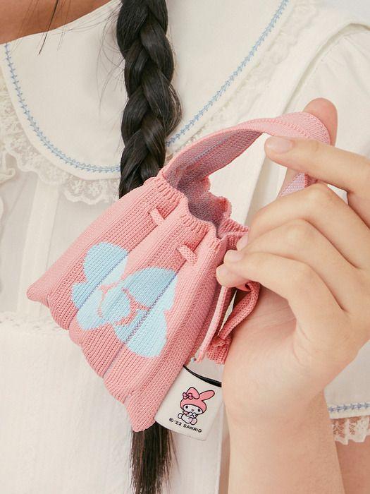 JOSEPH & STACEY Lucky Pleats Knit Nano Bag My Melody Blossom Pink single type
JOSEPH & STACEY Lucky Pleats Knit Nano Bag My Melody Blossom Pink single type