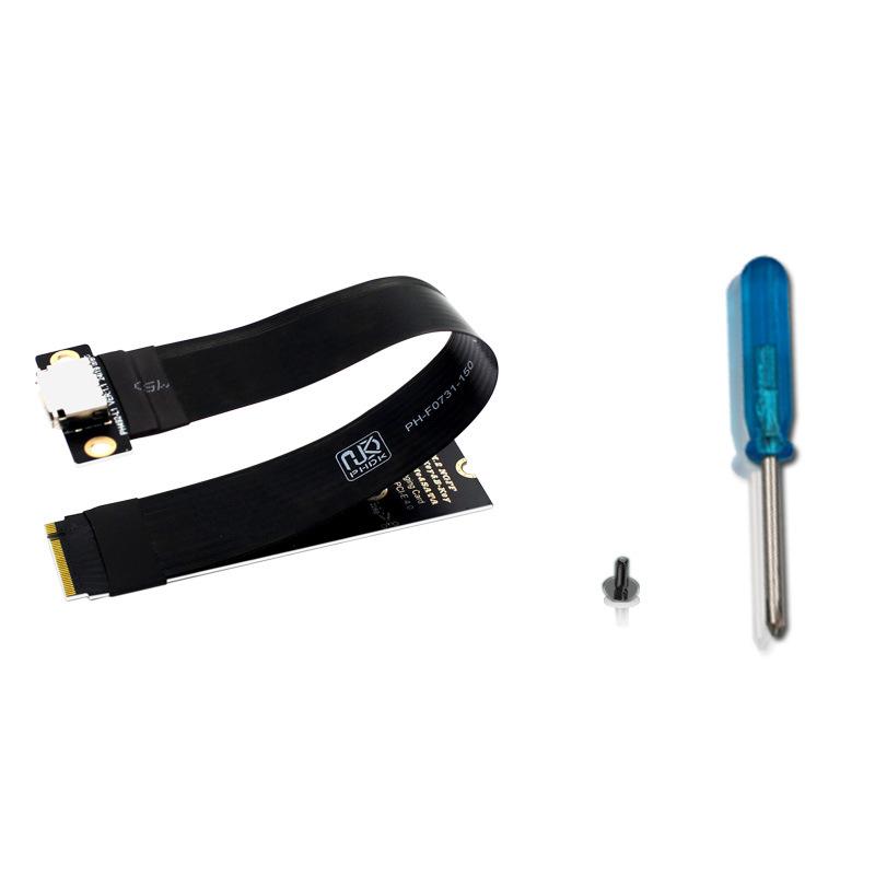 Удлинительный кабель M.2 Nvme To Oculink 4I для SSD видеокарты M2 M Key к Sff-8611 Sff-8612 адаптерный кабель для настольного компьютера ноутбука 15cm
Удлинительный кабель M.2 Nvme To Oculink 4I для SSD видеокарты M2 M Key к Sff-8611 Sff-8612 адаптерный кабель для настольного компьютера ноутбука 15cm