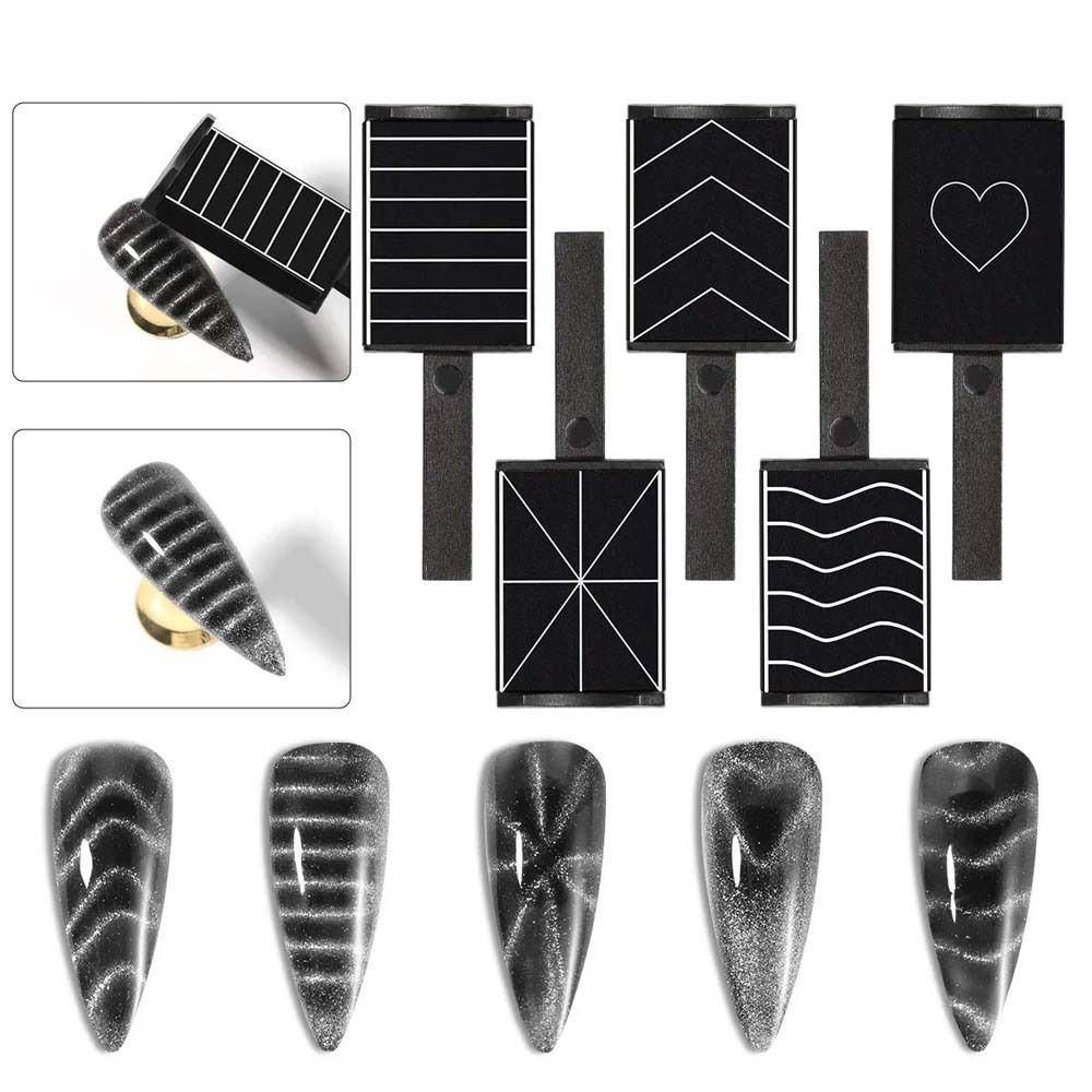 5Pcs/set Multi-Function Cat Eye Magnetic Stick Strong Magnet Strong Cat Eye Nail Magnet Nail Salon
5Pcs/set Multi-Function Cat Eye Magnetic Stick Strong Magnet Strong Cat Eye Nail Magnet Nail Salon