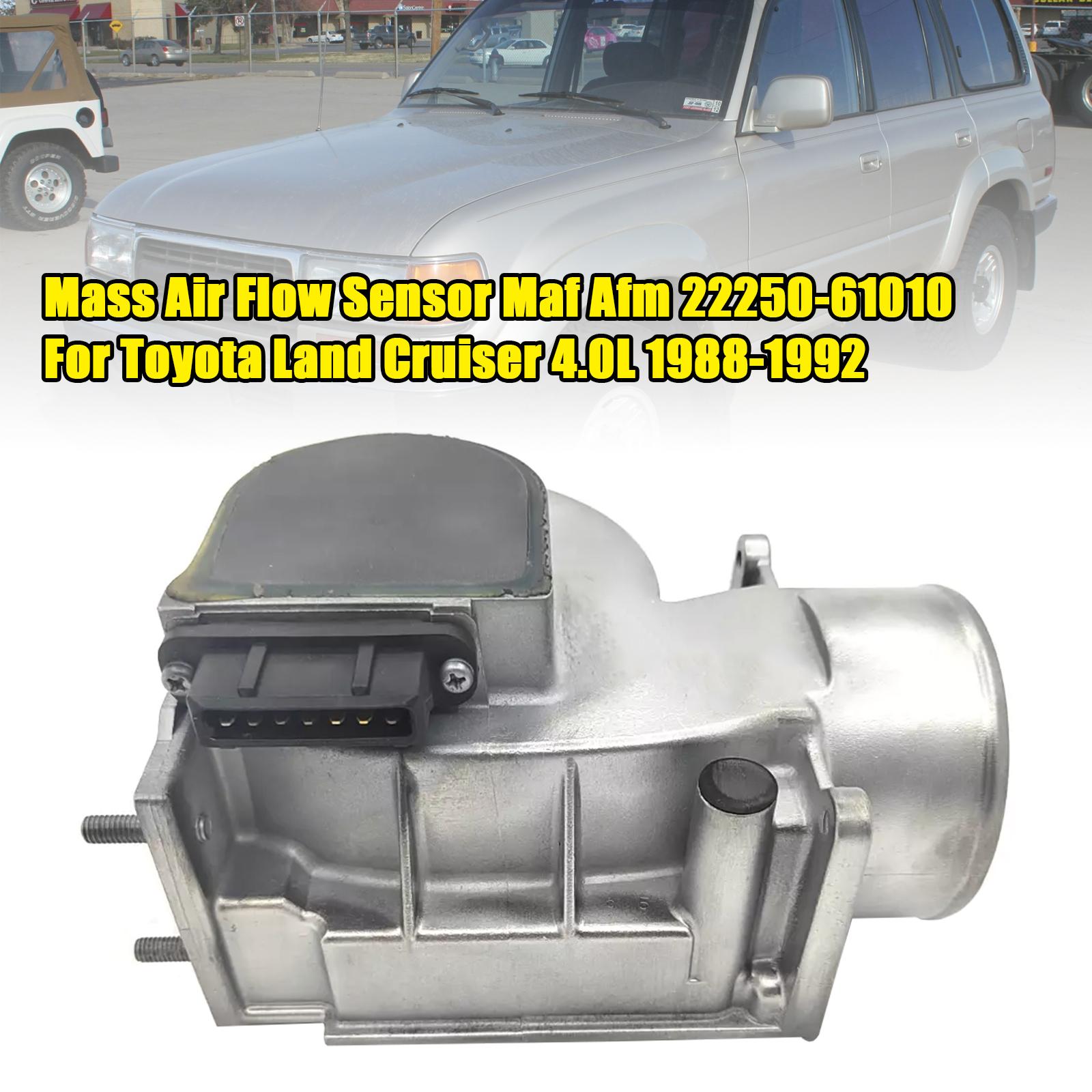 Датчик массового расхода воздуха Maf Afm 22250-61010 для Toyota Land Cruiser 4.0L 1988-1992
Датчик массового расхода воздуха Maf Afm 22250-61010 для Toyota Land Cruiser 4.0L 1988-1992