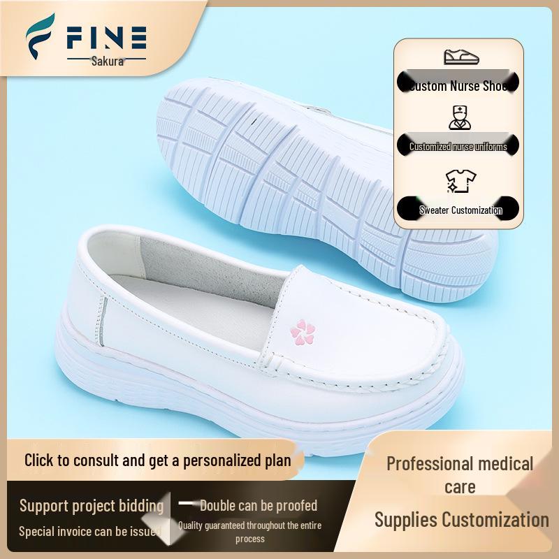 Breathable Cowhide Nurse Shoes with Soft, Non-Slip Sole - Comfortable, Odor-Free Footwear 40 білий
Breathable Cowhide Nurse Shoes with Soft, Non-Slip Sole - Comfortable, Odor-Free Footwear 40 білий