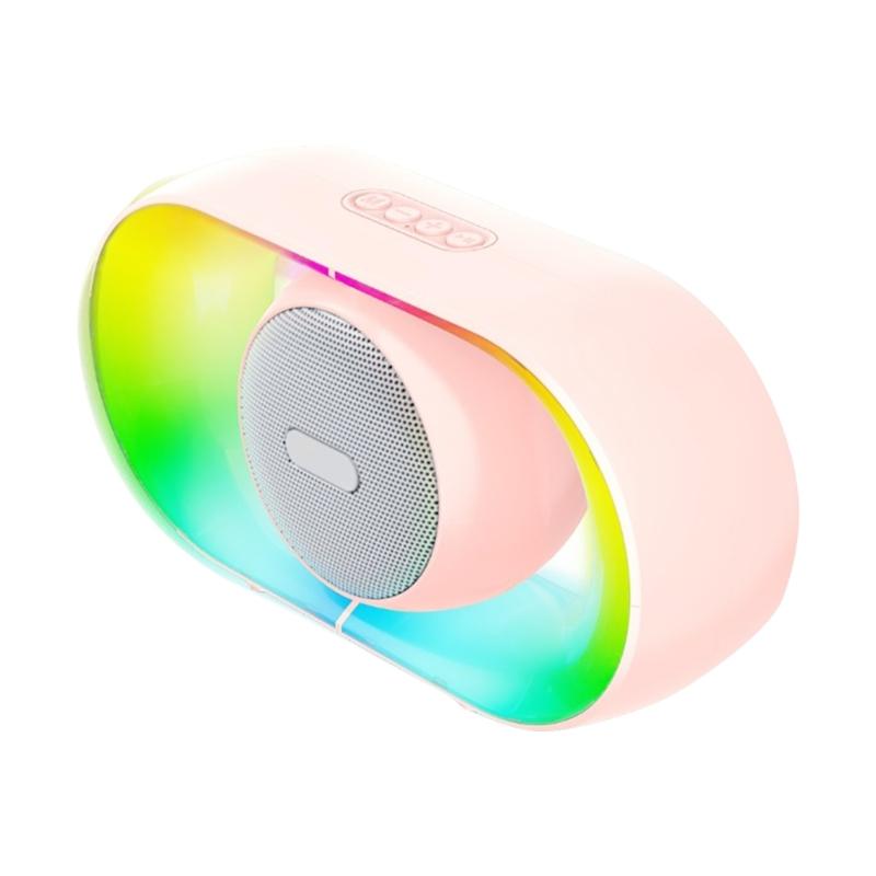 Portable Light Bluetooth-compatible Speaker 360 Surround Sound Wireless Speaker with Long Play time for Indoor Outdoor Event рожевий
Portable Light Bluetooth-compatible Speaker 360 Surround Sound Wireless Speaker with Long Play time for Indoor Outdoor Event рожевий