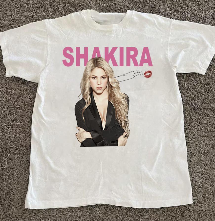 Shakira Beauty Signature in white Tee Unisex T-Shirt S To 5XL Unisex T-Shirt S
Shakira Beauty Signature in white Tee Unisex T-Shirt S To 5XL Unisex T-Shirt S