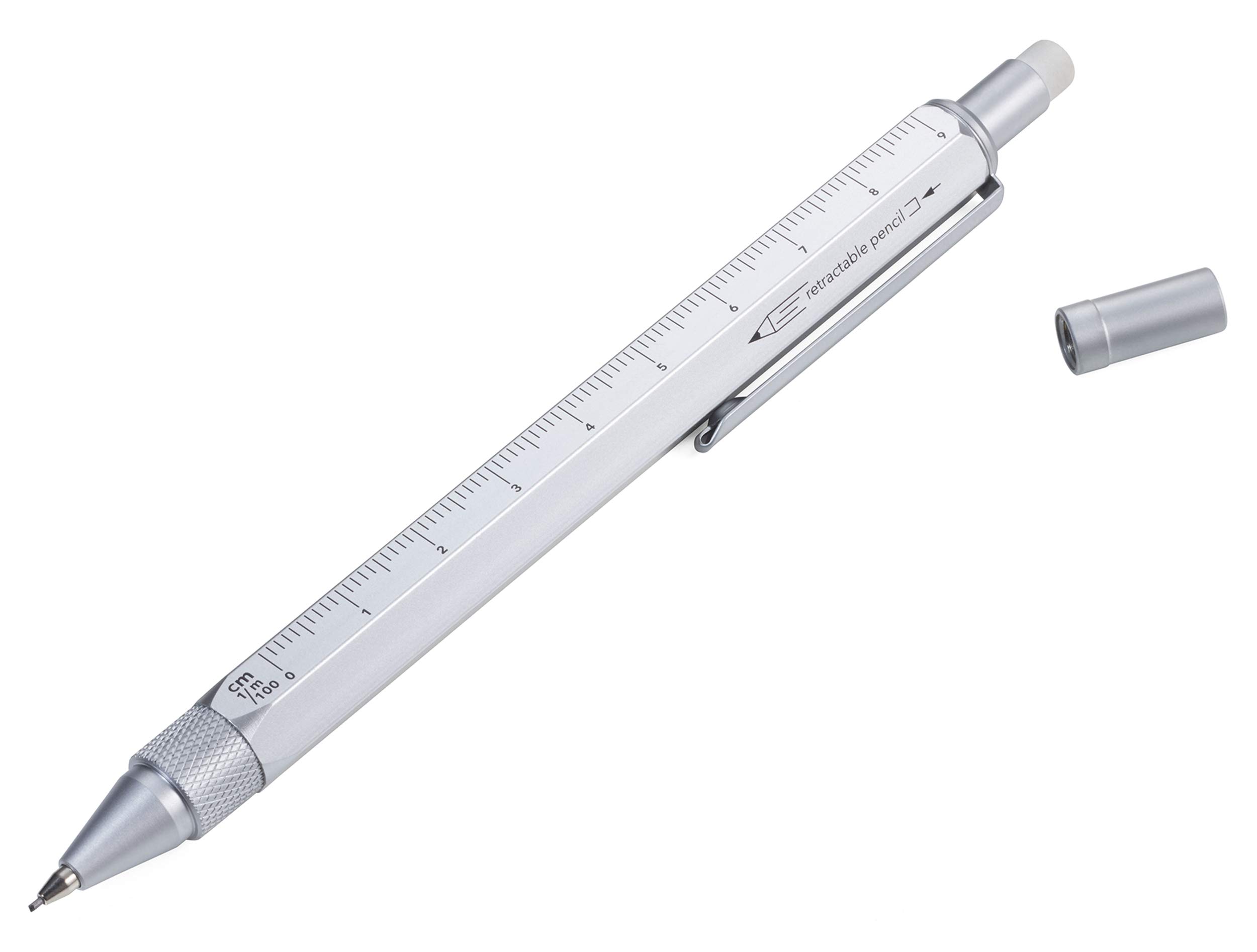 TROIKA Multifunctional Pen Drop Silver Mechanical Pencil Construction, Action, TR-PIP31/SI
TROIKA Multifunctional Pen Drop Silver Mechanical Pencil Construction, Action, TR-PIP31/SI