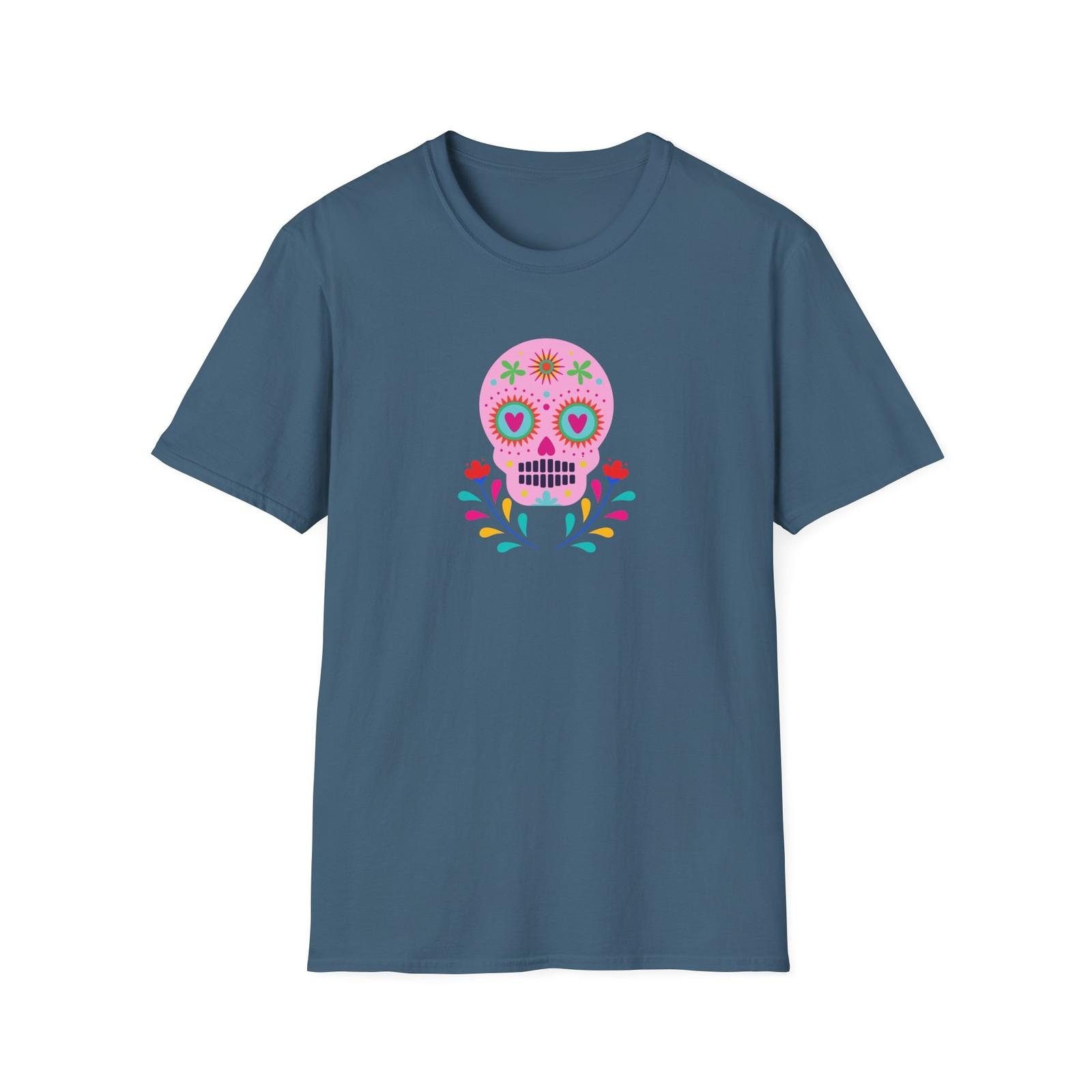 Colorful Candy Skull Graphic T-Shirt, Day of the Dead Shirt 5XL різнокольоровий
Colorful Candy Skull Graphic T-Shirt, Day of the Dead Shirt 5XL різнокольоровий