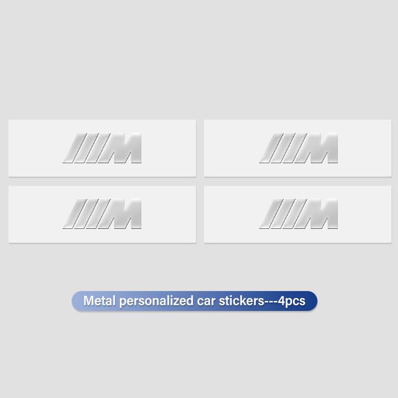 4pcs Car Decals Emblem 3D Metal Anywhere Waterproof Sticker For BMW E70 E91 E30 G30 E53 M3 M5 X6 X4 X7 E92 E93 X1 X3 X5
4pcs Car Decals Emblem 3D Metal Anywhere Waterproof Sticker For BMW E70 E91 E30 G30 E53 M3 M5 X6 X4 X7 E92 E93 X1 X3 X5