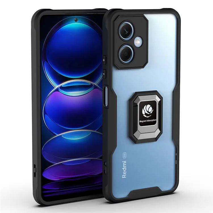 Для Xiaomi Редми Примечание 12 5G (Китай) Чехол для телефона с защитой от падения, мягкий акриловый тонкий чехол из ТПУ для мобильного телефона с кольцевой подставкой, встроенным магнитным металлическим листом
Для Xiaomi Редми Примечание 12 5G (Китай) Чехол для телефона с защитой от падения, мягкий акриловый тонкий чехол из ТПУ для мобильного телефона с кольцевой подставкой, встроенным магнитным металлическим листом