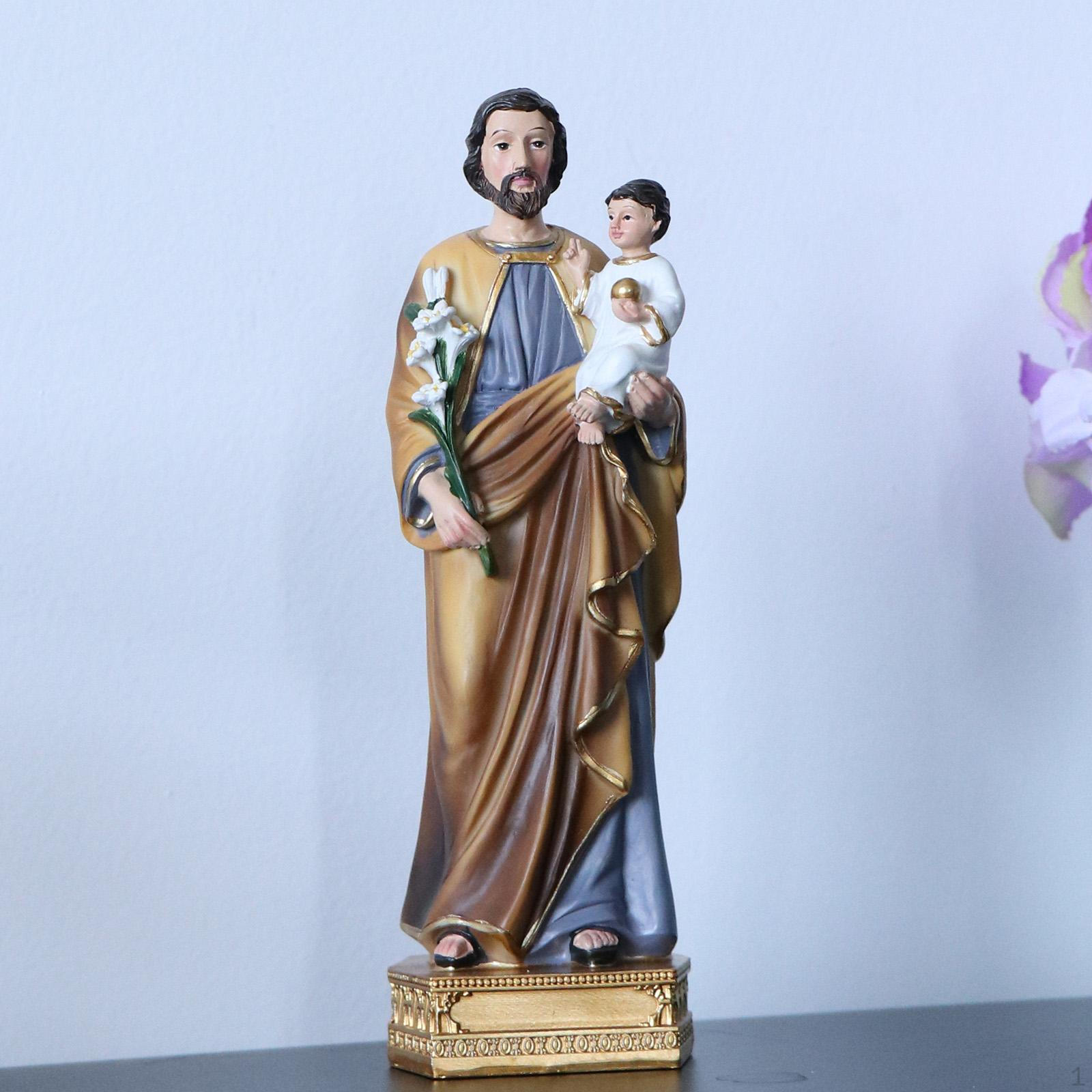 Statue, 8 H, , Resin and Decorative, Religious Gift, home indoor Outdoor Decor, Durable,
Statue, 8 H, , Resin and Decorative, Religious Gift, home indoor Outdoor Decor, Durable,
