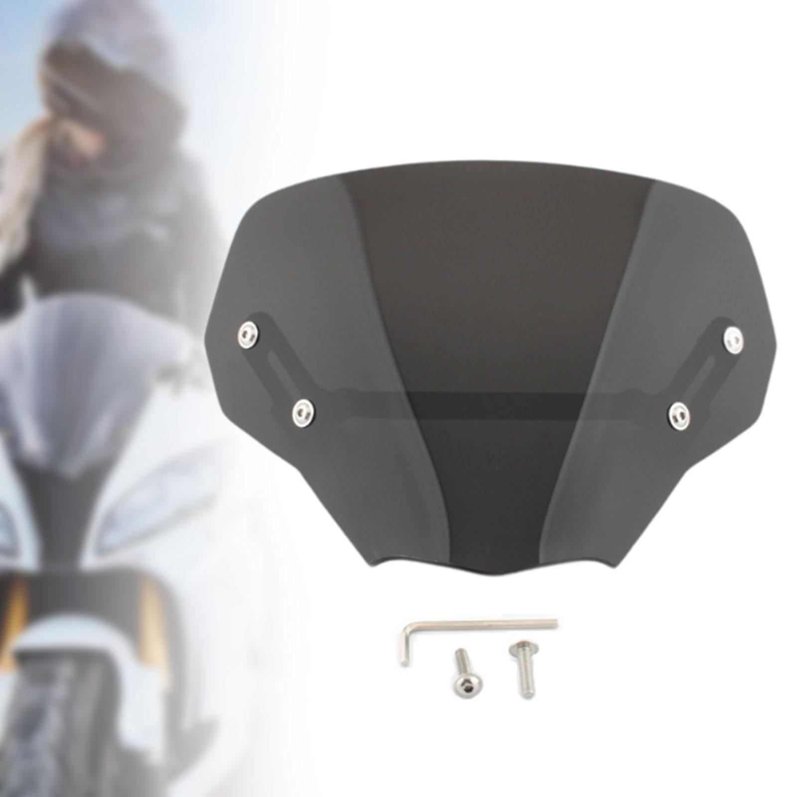 Front Windshield Visor Wear Resistant Motorcycle Accessories чорний
Front Windshield Visor Wear Resistant Motorcycle Accessories чорний