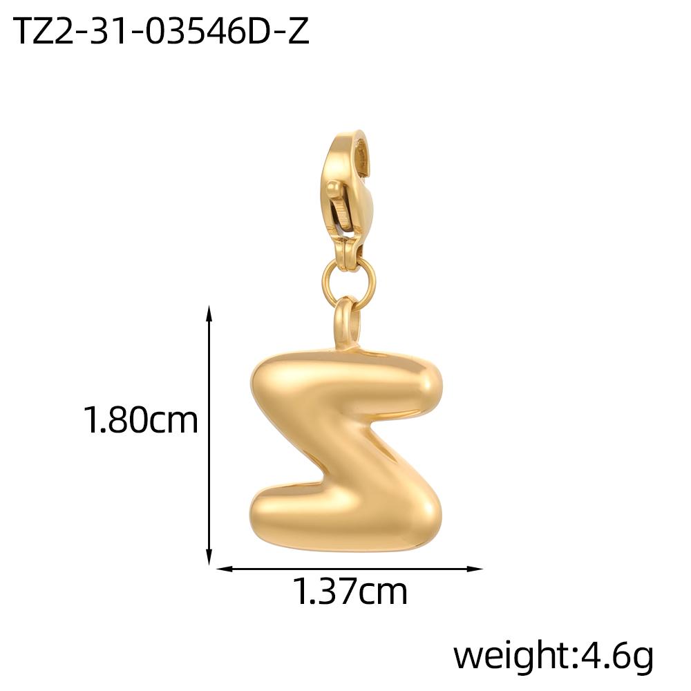 CARLIDANA 3PCS Bubble Letter Jewelry Pendant A-Z Stainless Steel Lobster Clasp Gold Color Bracelet Alphabet Charms Accessories
CARLIDANA 3PCS Bubble Letter Jewelry Pendant A-Z Stainless Steel Lobster Clasp Gold Color Bracelet Alphabet Charms Accessories