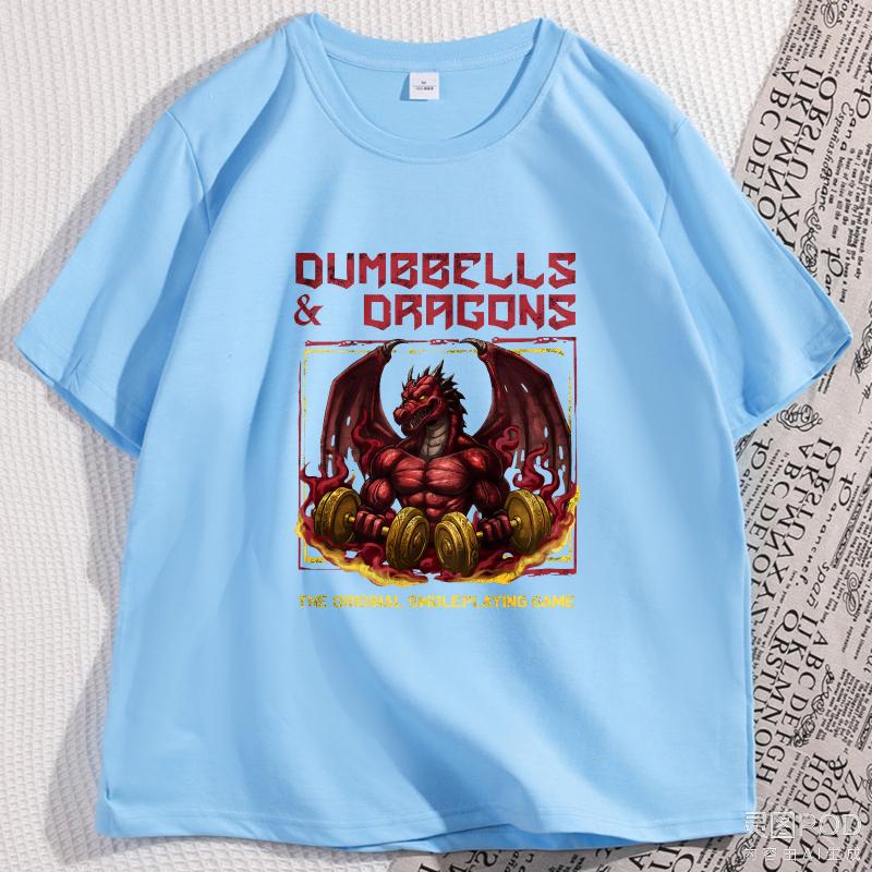 Funny Dragons Workout Gym TShirt Weightlifting Printed Tshirt Causal Cotton Short Sleeve Round Neck T Shirtsman Clothing 4XL
Funny Dragons Workout Gym TShirt Weightlifting Printed Tshirt Causal Cotton Short Sleeve Round Neck T Shirtsman Clothing 4XL