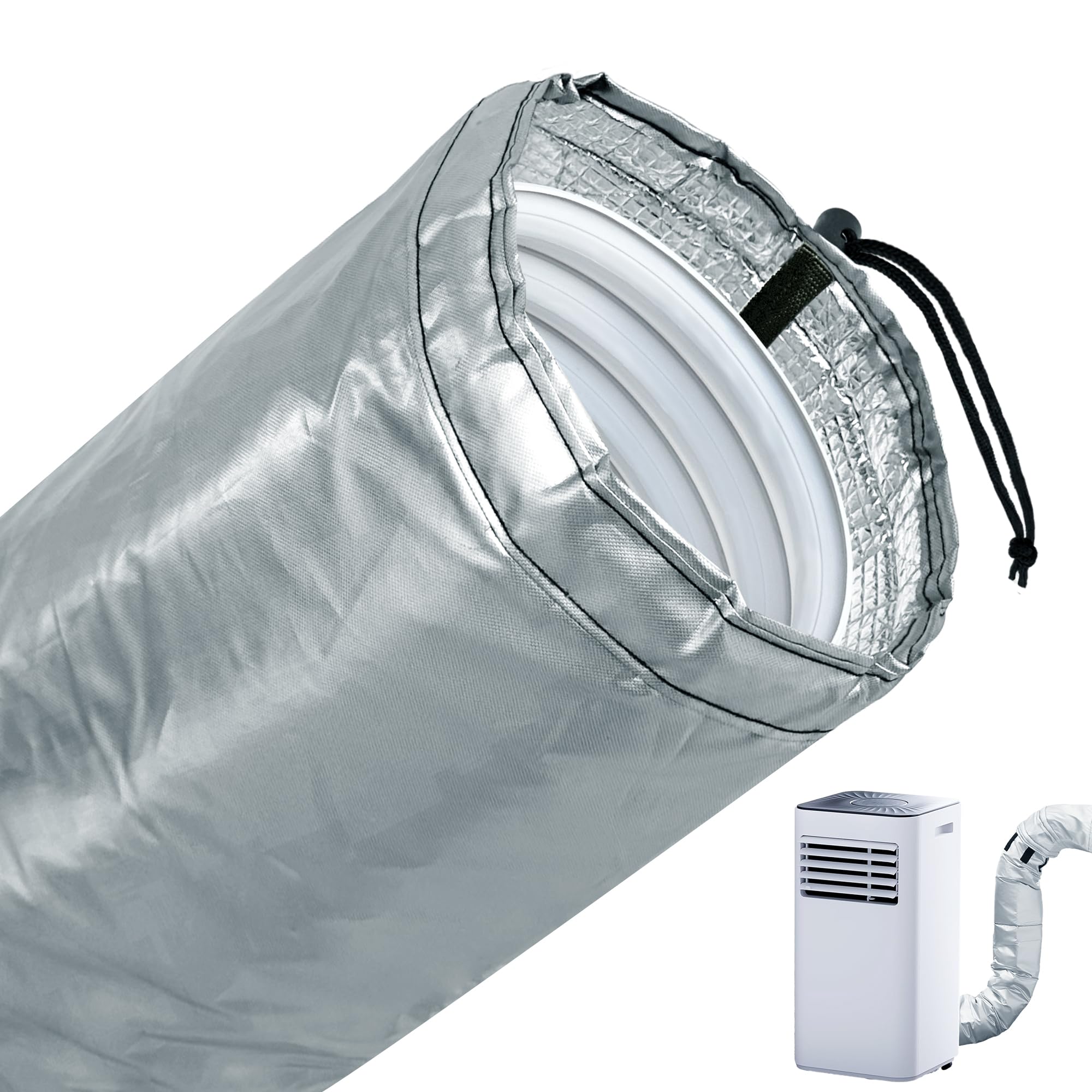 GOKEI Spot Air Conditioner Duct Exhaust Pipe Insulation for Portable Air Flexible Heat Spot Portable Air Conditioner Cover/Hose Cover, Conditioners,
GOKEI Spot Air Conditioner Duct Exhaust Pipe Insulation for Portable Air Flexible Heat Spot Portable Air Conditioner Cover/Hose Cover, Conditioners,