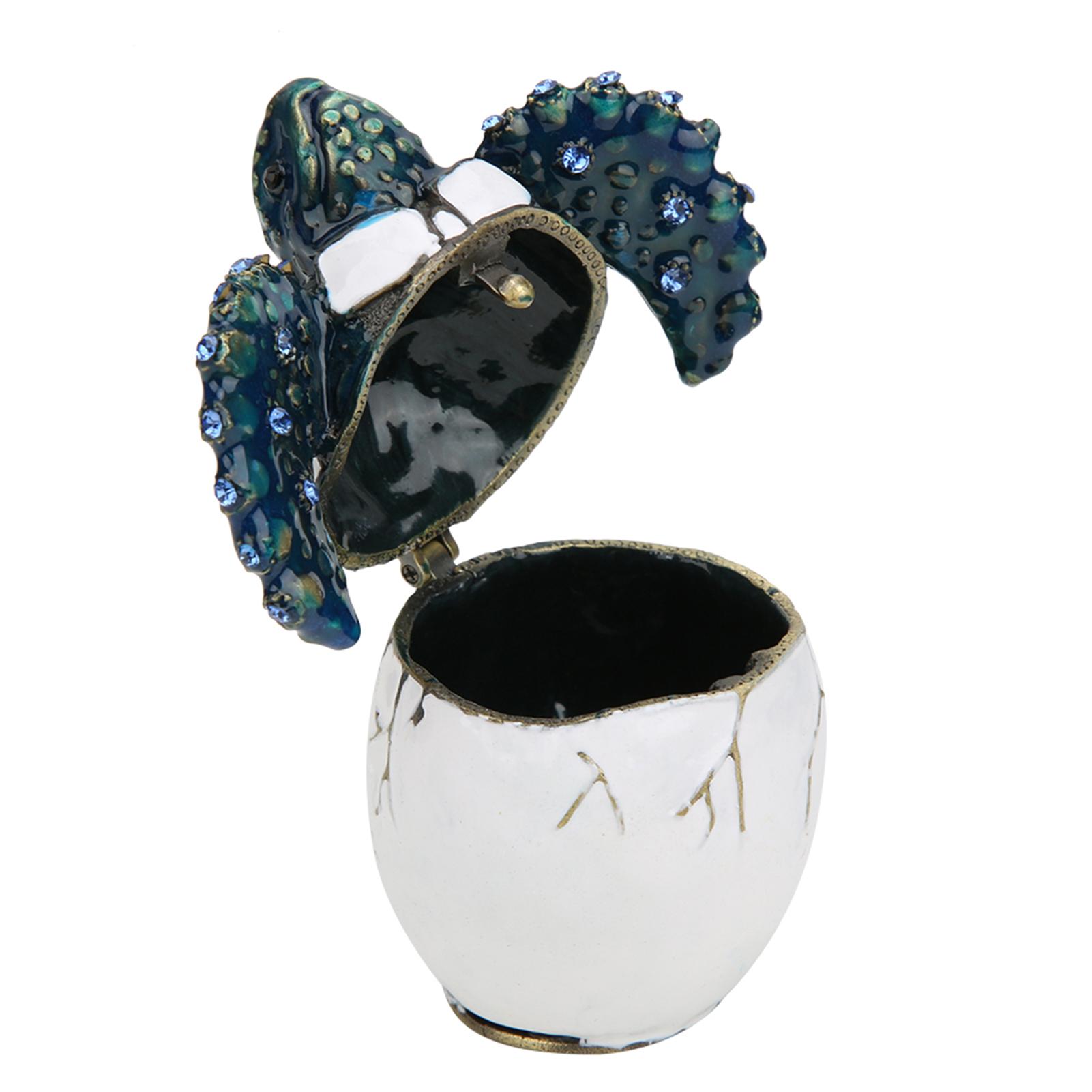 Enameled Ornament Easter Tortoise Eggs Shape Jewelry Box Gift Home Decoration Craft
Enameled Ornament Easter Tortoise Eggs Shape Jewelry Box Gift Home Decoration Craft