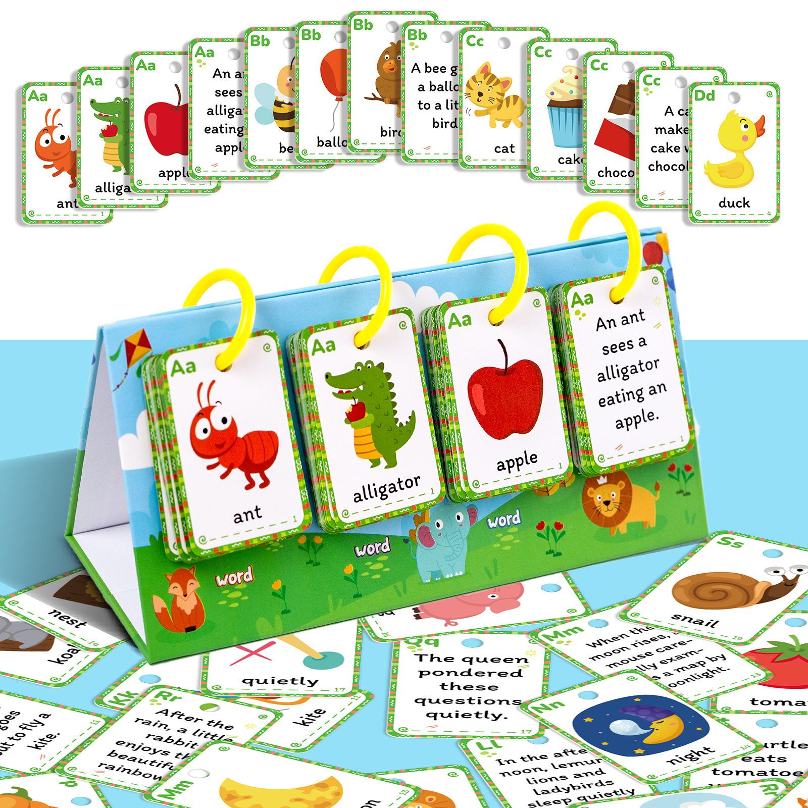 Children Table Model Visual Word Education Card 104PCS Natural Phonics Word Connected Sentences Letter Cognitive Educational Toy
Children Table Model Visual Word Education Card 104PCS Natural Phonics Word Connected Sentences Letter Cognitive Educational Toy