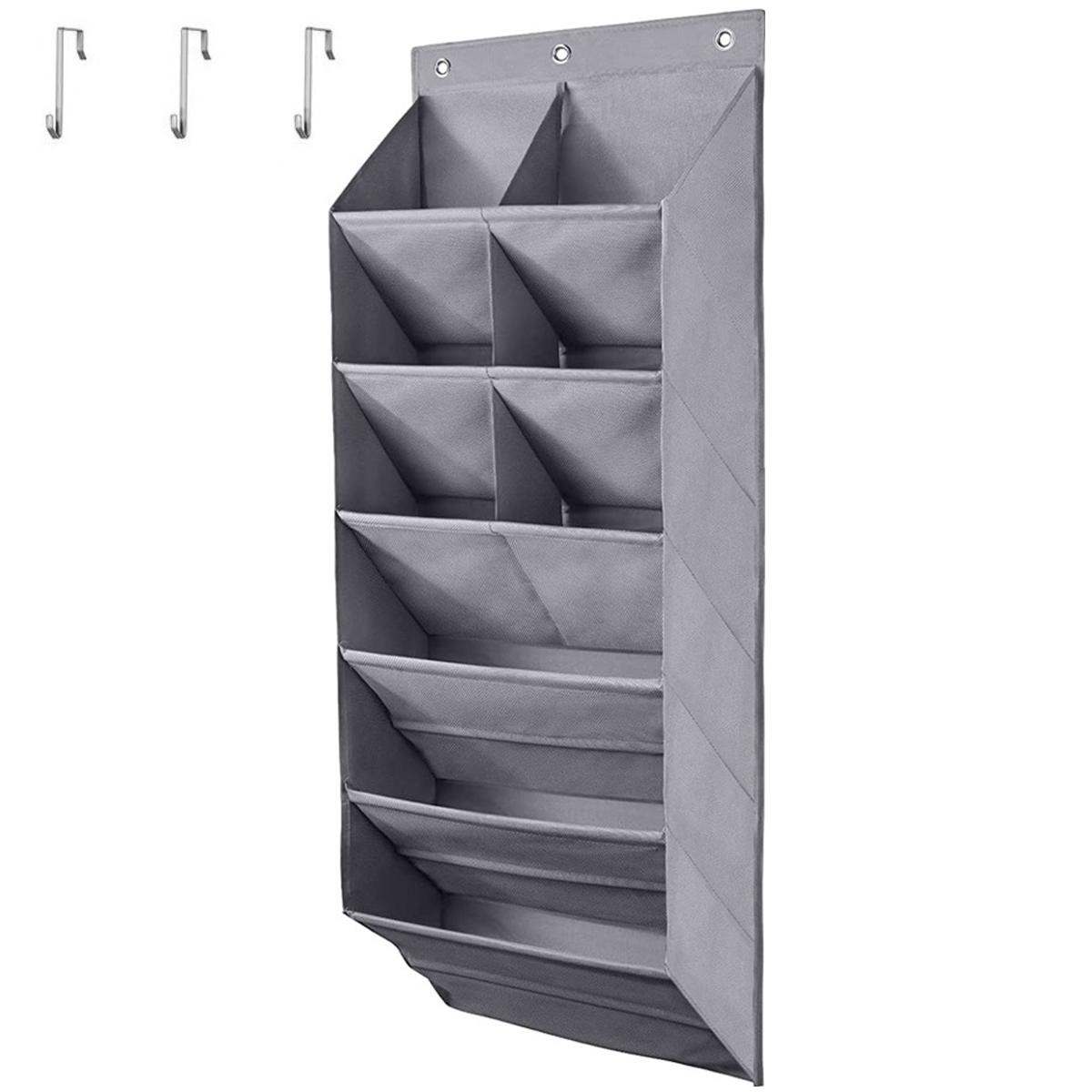Подвесной органайзер для обуви с 9 карманными крючками, износостойкая вешалка для хранения обуви Oxford 600D, прочные глубокие карманы, новый 6-10 Cells темно-серого
Подвесной органайзер для обуви с 9 карманными крючками, износостойкая вешалка для хранения обуви Oxford 600D, прочные глубокие карманы, новый 6-10 Cells темно-серого