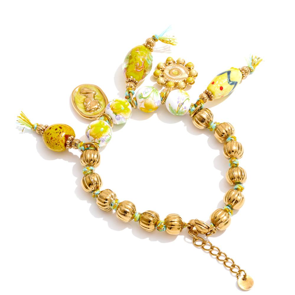 Yhpup 2026 Europe Handmade Jewelry Summer Style Beads Chain Ceramic Heart Eye Drop Charm Necklace Bracelet Vintage Set Jewelry
Yhpup 2026 Europe Handmade Jewelry Summer Style Beads Chain Ceramic Heart Eye Drop Charm Necklace Bracelet Vintage Set Jewelry
