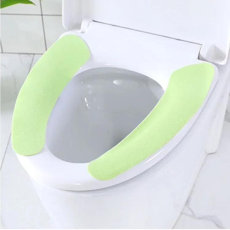 1 пара портативных многоразовых теплых мягких подушек для унитаза, моющиеся подушки для унитаза в виде пасты, принадлежности для ванной комнаты, бытовые принадлежности зелёный
1 пара портативных многоразовых теплых мягких подушек для унитаза, моющиеся подушки для унитаза в виде пасты, принадлежности для ванной комнаты, бытовые принадлежности зелёный