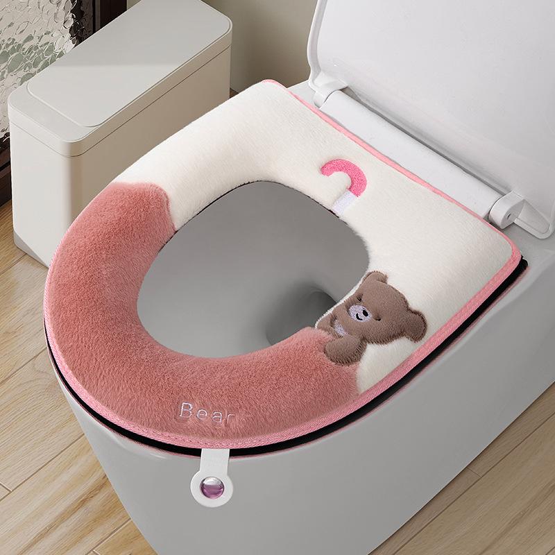 Toilet seat sticker zipper seat seat seat winter toilet cover embroidered toilet cover
Toilet seat sticker zipper seat seat seat winter toilet cover embroidered toilet cover