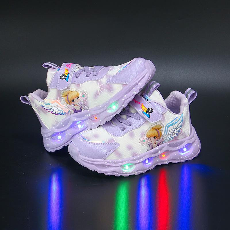 Girls Cute and Fashionable Cartoon Princess Casual Shoes with Led Wings, Comfortable Sneakers 23 фиолетовый
Girls Cute and Fashionable Cartoon Princess Casual Shoes with Led Wings, Comfortable Sneakers 23 фиолетовый