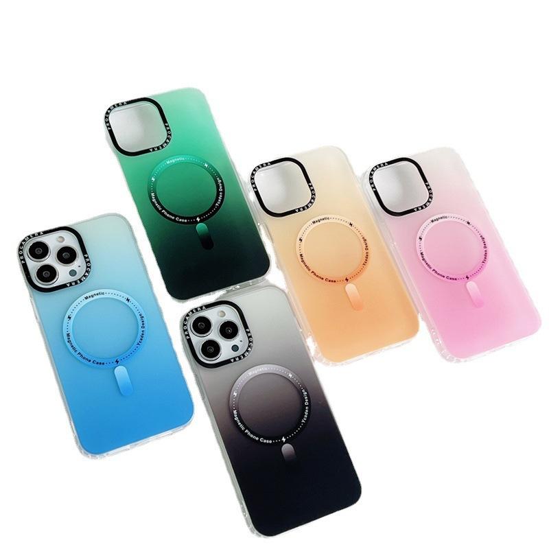 Applicable To IPhone16PROMAX Gradient Magnetic Phone Case, Apple 15 Matte Magsafe Protective Case 13/14 Mate30
Applicable To IPhone16PROMAX Gradient Magnetic Phone Case, Apple 15 Matte Magsafe Protective Case 13/14 Mate30