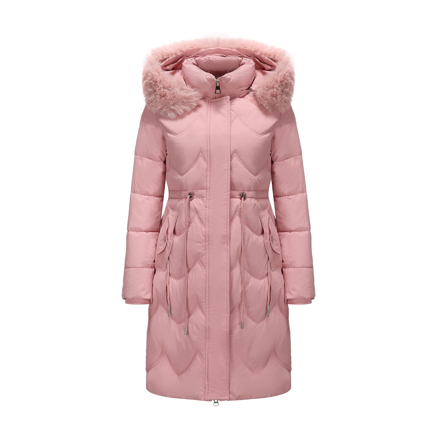 Padded clothes women s winter new padded clothes large fur collar medium length thickened waist padded jacket XXXL рожевий
Padded clothes women s winter new padded clothes large fur collar medium length thickened waist padded jacket XXXL рожевий