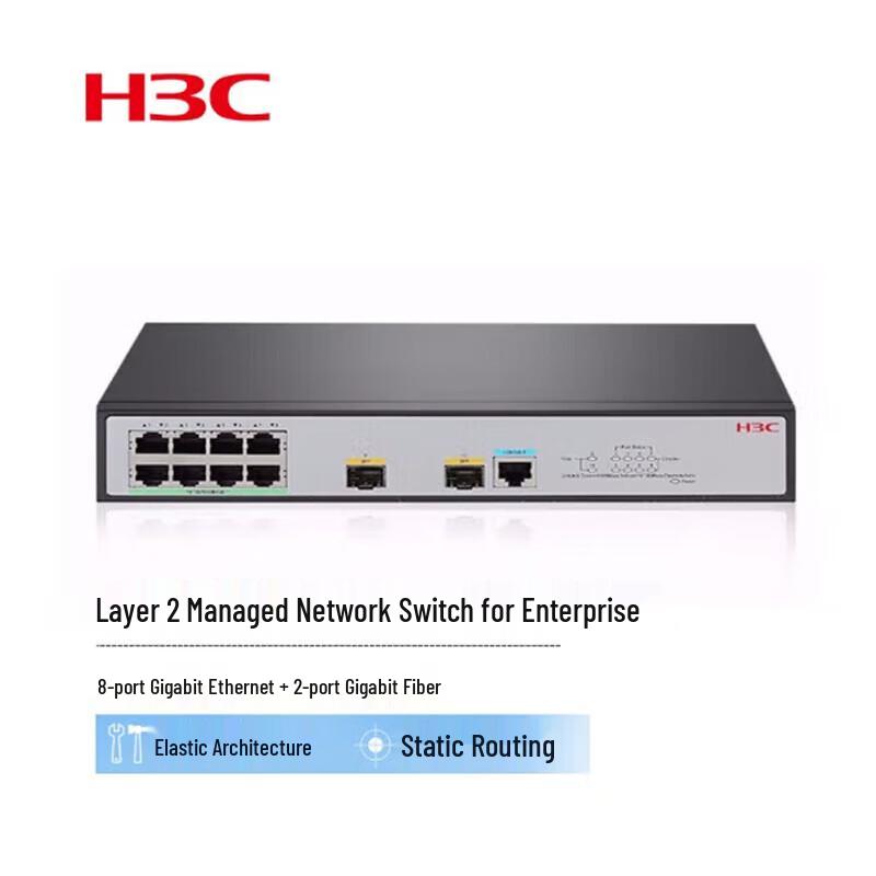 H3C Enterprise Managed Network Switches
H3C Enterprise Managed Network Switches