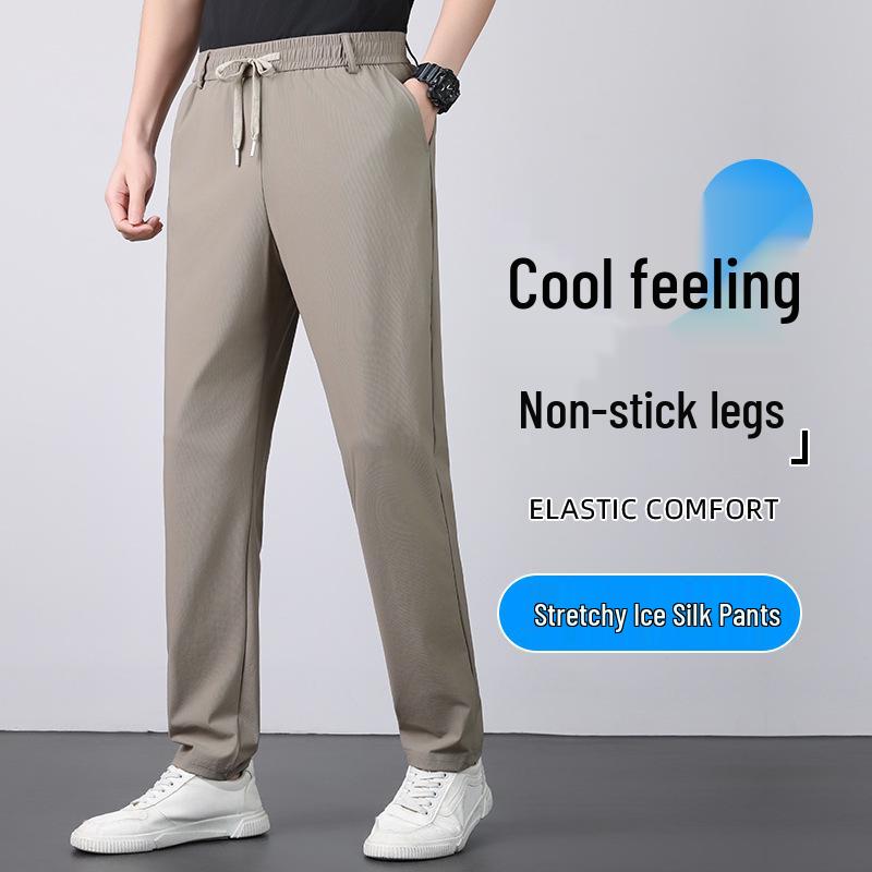 Men s Summer Quick-Dry Breathable Straight-Leg Ice Silk Pants - Loose, Plus Size, Elastic Waist for Casual Sports 4XL
Men s Summer Quick-Dry Breathable Straight-Leg Ice Silk Pants - Loose, Plus Size, Elastic Waist for Casual Sports 4XL