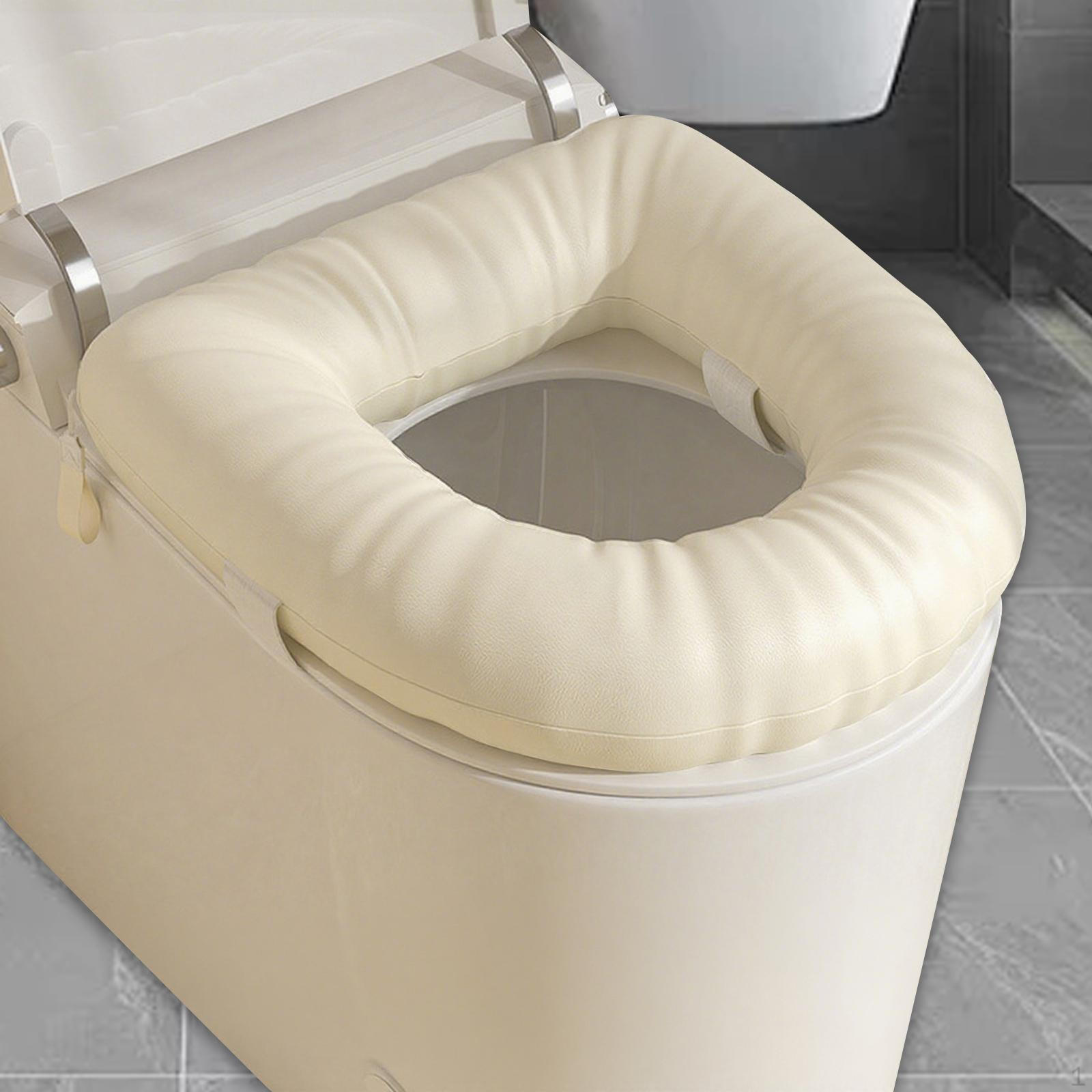 Подушка для сиденья унитаза, совместимая с большинством стандартных унитазов. Толстый для пожилых. бежевый
Подушка для сиденья унитаза, совместимая с большинством стандартных унитазов. Толстый для пожилых. бежевый