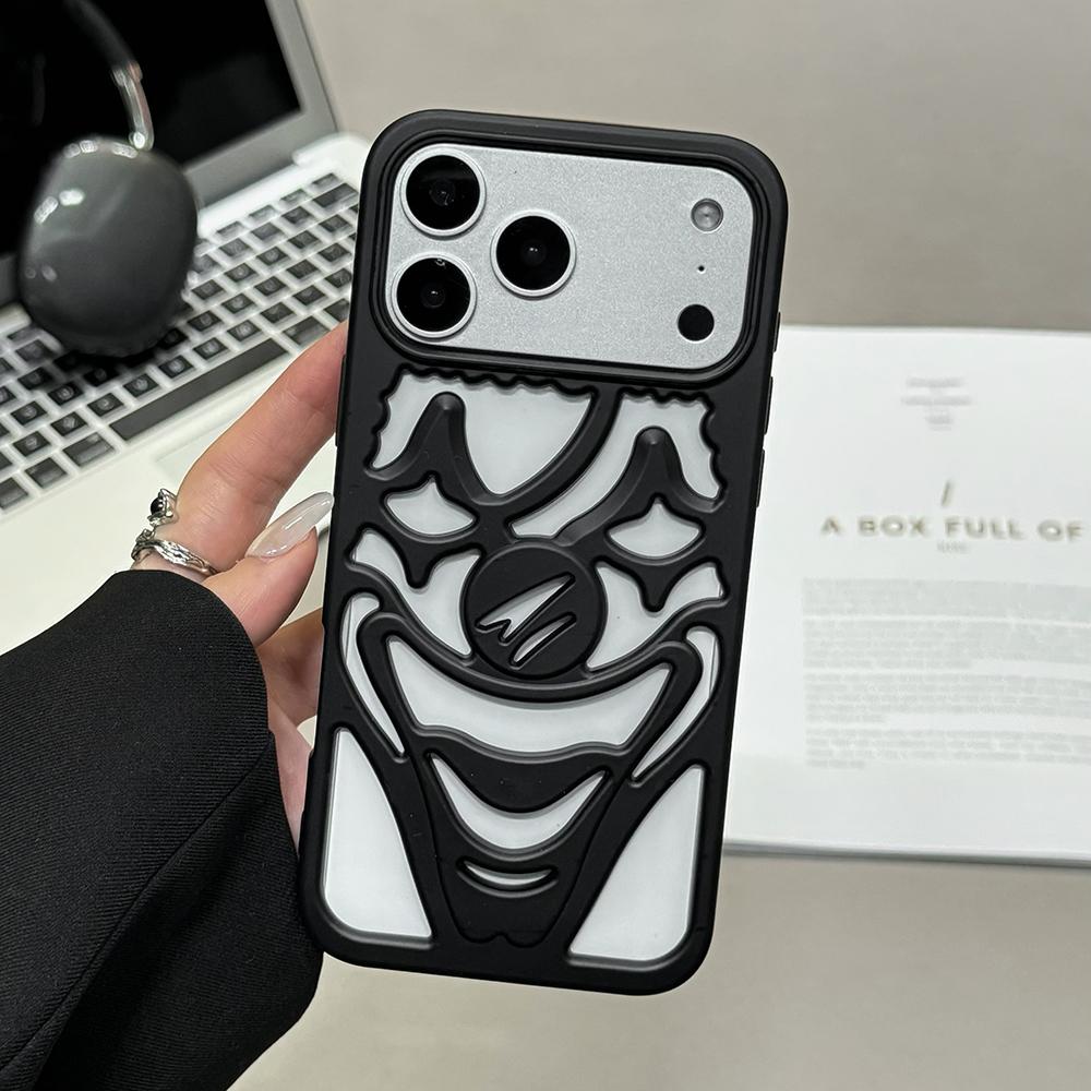 Orange 3D Clown Hollow Dissipate Heat Phone Case For iPhone 17 Air 16 15 14 13 12 Pro Max Frosted Shockproof Soft TPU Back Cover iPhone 12 Pro Max
Orange 3D Clown Hollow Dissipate Heat Phone Case For iPhone 17 Air 16 15 14 13 12 Pro Max Frosted Shockproof Soft TPU Back Cover iPhone 12 Pro Max