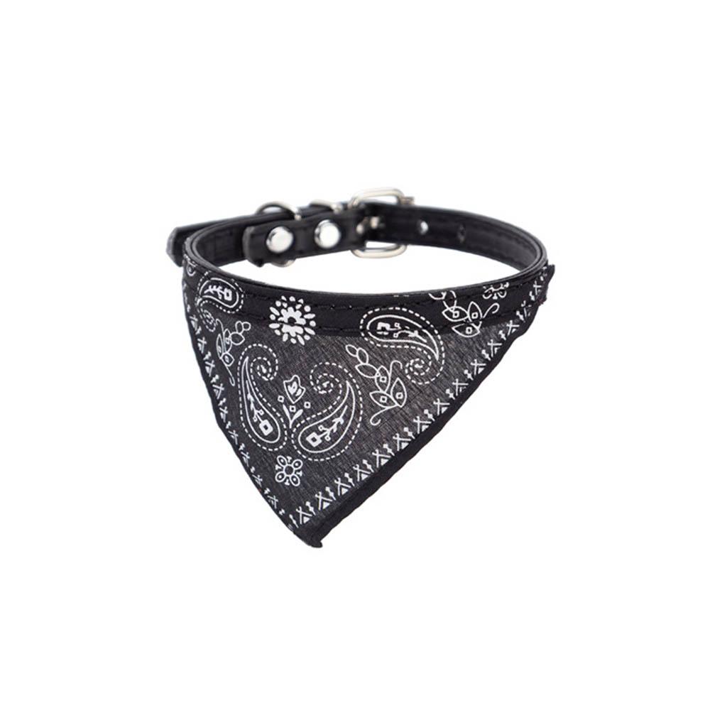 Adjustable Cute Printed Bandana Cat Collar Puppy Dog Cat Scarf Collar Adjustable Triangular Pet Banadana Collar for Kittens (Black,Neck 22-28cm) чорний
Adjustable Cute Printed Bandana Cat Collar Puppy Dog Cat Scarf Collar Adjustable Triangular Pet Banadana Collar for Kittens (Black,Neck 22-28cm) чорний