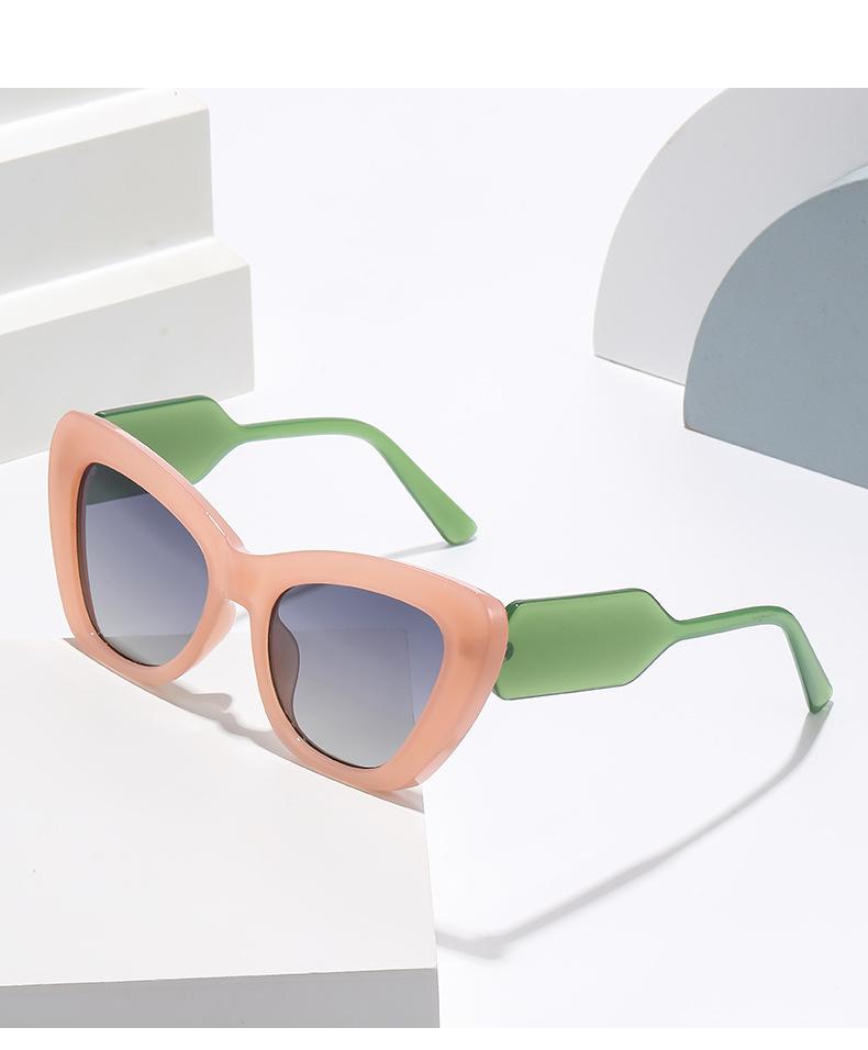 Personalized Color Block Fashion Cat Eye Sunglasses European and American Style Women s Casual Sun Protection Sunglasses
Personalized Color Block Fashion Cat Eye Sunglasses European and American Style Women s Casual Sun Protection Sunglasses