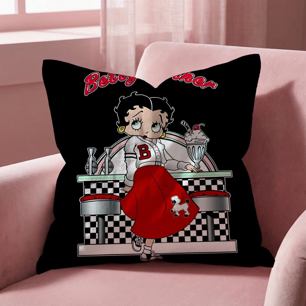 B-Betty BoopS Sleeping Cushion Cover Multi-Scene Pillow Cover for Home & Car - Reversible, Soft & Durable for Daily Use 45cmx45cm
B-Betty BoopS Sleeping Cushion Cover Multi-Scene Pillow Cover for Home & Car - Reversible, Soft & Durable for Daily Use 45cmx45cm