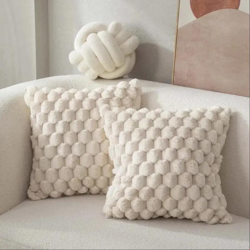 1pcs Pineapple Grid Turtle Pattern 3D Soft Plush Throw Pillowcase,Cream White For Living Room Sofa Bedroom Home Room Decor 450mm*450mm
1pcs Pineapple Grid Turtle Pattern 3D Soft Plush Throw Pillowcase,Cream White For Living Room Sofa Bedroom Home Room Decor 450mm*450mm