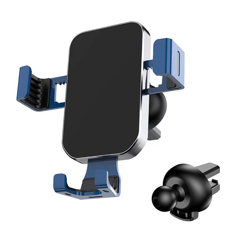 Cross-Border Aluminum Alloy Gravity Car Phone Holder for Air Vent
Cross-Border Aluminum Alloy Gravity Car Phone Holder for Air Vent