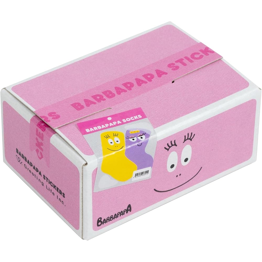GreetingLife Box Seal Barbapapa BBCK-297 Decorative Stickers for Scrapbooking and Crafting
GreetingLife Box Seal Barbapapa BBCK-297 Decorative Stickers for Scrapbooking and Crafting