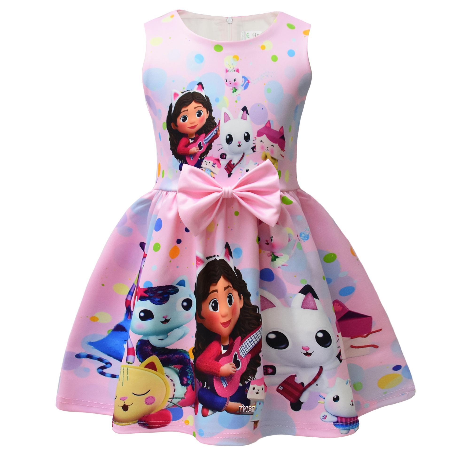 Cartoon Print Bowknot Dress for Girls - Style 9238 130 розовый
Cartoon Print Bowknot Dress for Girls - Style 9238 130 розовый
