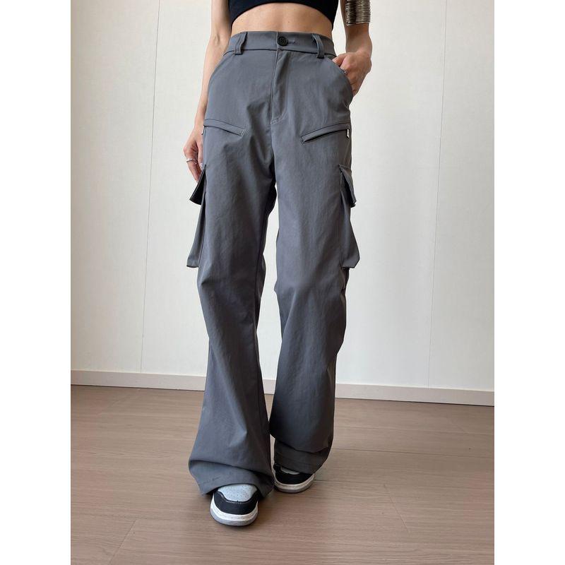 Женские брюки карго широкие штанины свободные повседневные брюки женские повседневные рабочие брюки Grey-General M
Женские брюки карго широкие штанины свободные повседневные брюки женские повседневные рабочие брюки Grey-General M