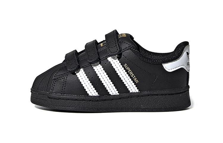 Adidas Originals SUPERSTAR Cf I Synthetic Leather Hook and loop Low top Skateboard Shoes Black Infant And Toddler EF4843 20
Adidas Originals SUPERSTAR Cf I Synthetic Leather Hook and loop Low top Skateboard Shoes Black Infant And Toddler EF4843 20