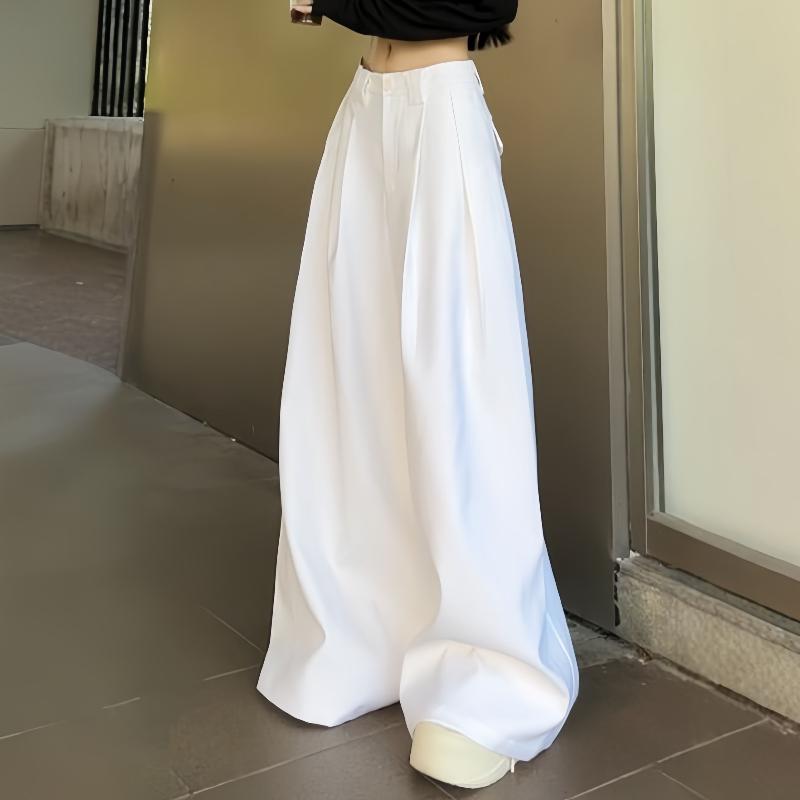 SpringAutumn HighEnd White Suit Pants for Women HighWaist Draped FloorLength StraightLeg WideLeg Extended Casual Trousers XL білий
SpringAutumn HighEnd White Suit Pants for Women HighWaist Draped FloorLength StraightLeg WideLeg Extended Casual Trousers XL білий