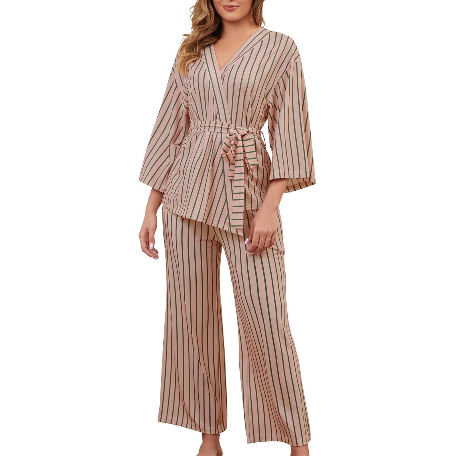 Women s Two,Piece Summer Slightly Loose Top And Pants Casual Set L
Women s Two,Piece Summer Slightly Loose Top And Pants Casual Set L