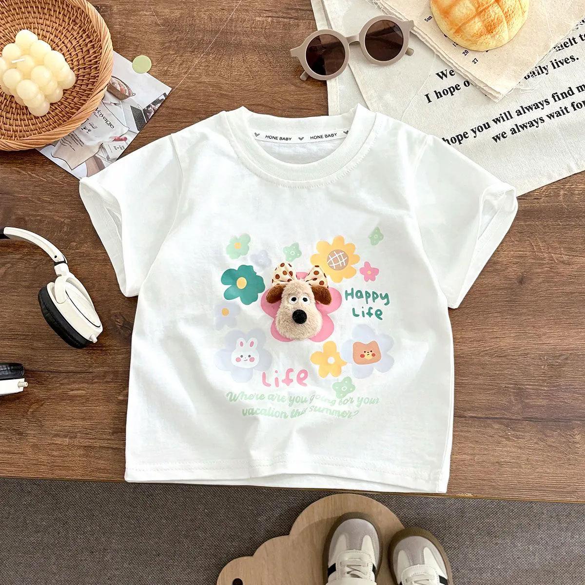Dopamine Color 3D Puppy Doll Cotton T-Shirt for Kids - Cute & Stylish Summer Short Sleeve 150cm белый
Dopamine Color 3D Puppy Doll Cotton T-Shirt for Kids - Cute & Stylish Summer Short Sleeve 150cm белый