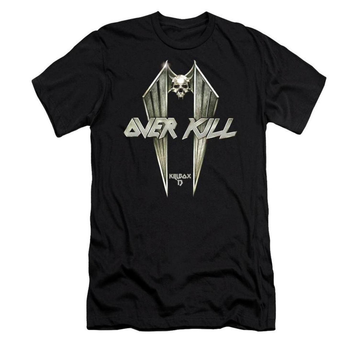 Overkill Band Killbox 13 Cotton Full Size Black Unisex Tee Shirt Unisex T-Shirt XXXXXL чорний
Overkill Band Killbox 13 Cotton Full Size Black Unisex Tee Shirt Unisex T-Shirt XXXXXL чорний