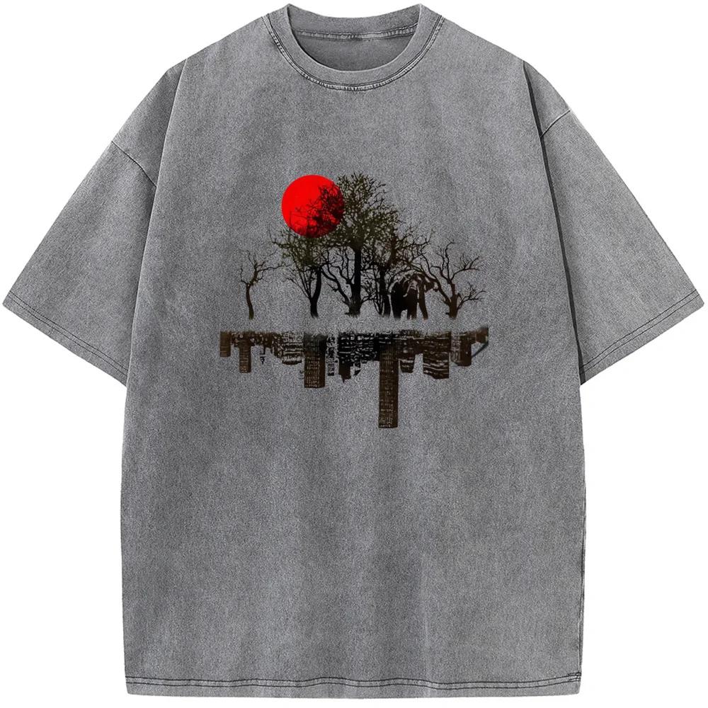 Men s Environmental Art Washed T-Shirt Cotton Vintage Bleached Tshirt Tops Casual Loose Bleach T shirt S
Men s Environmental Art Washed T-Shirt Cotton Vintage Bleached Tshirt Tops Casual Loose Bleach T shirt S