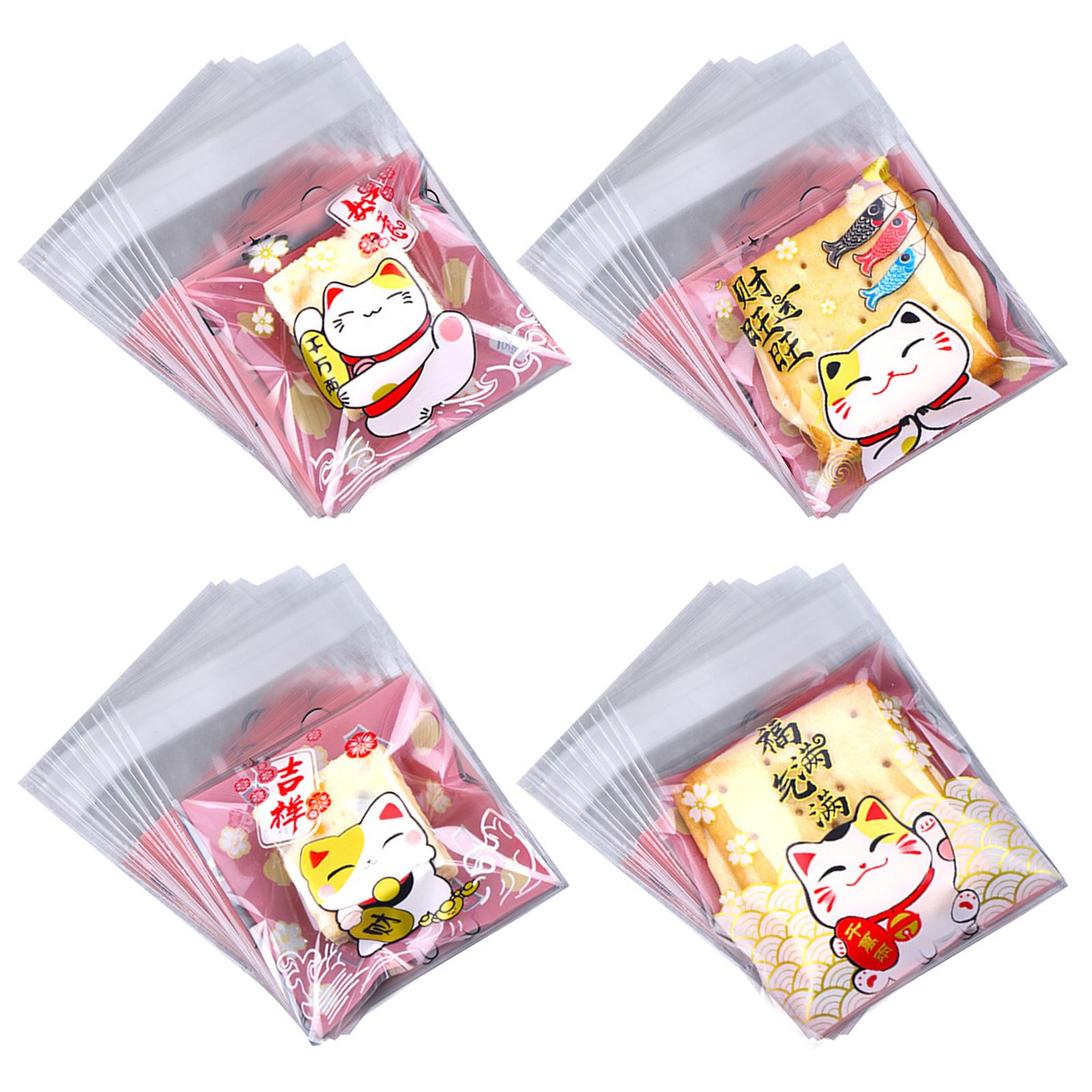 Легко запечатываемые пакеты для сладостей, печенья, конфет, карманы для домашнего хранения, универсальные герметичные пластиковые пакеты для домашнего хозяйства и розничной торговли