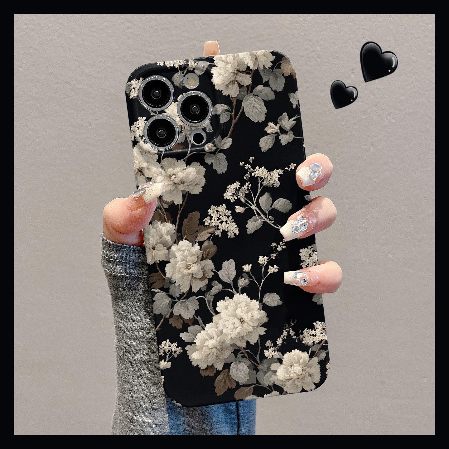 White Flower Creative Phone Case for iPhone 17 Pro Max: Protective Cartoon Design for Models 14-16 iPhone 17 Air
White Flower Creative Phone Case for iPhone 17 Pro Max: Protective Cartoon Design for Models 14-16 iPhone 17 Air